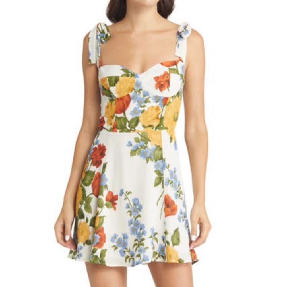 NWT Reformation Niara Floral Minidress